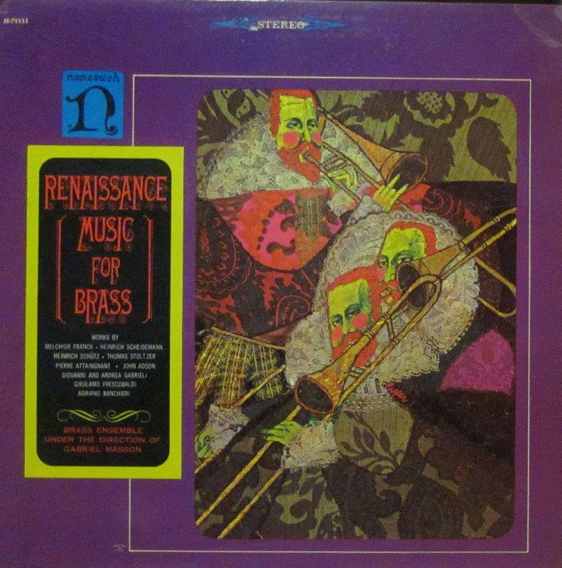 Franck/Scheidemann Etc.-Renaissance Music For Brass -Nonesuch-Vinyl LP