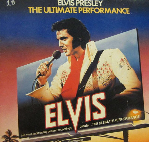 Elvis Presley-The Ultimate Performance-Ktel International-Vinyl LP