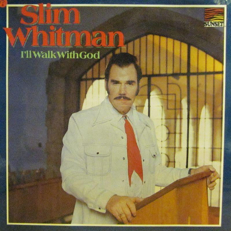 Slim Whitman-I'll Walk With God-Sunset-Vinyl LP