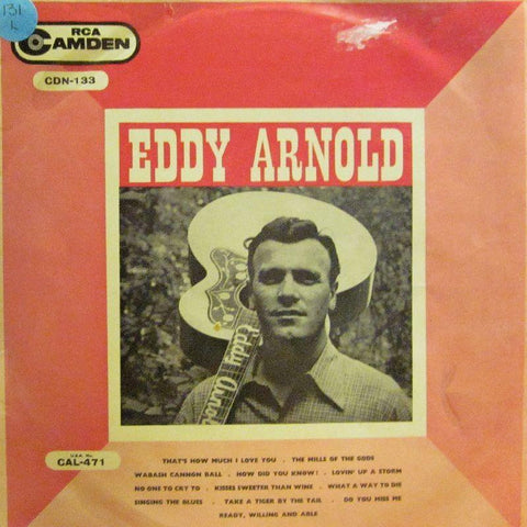 Eddy Arnold-RCA Camden-Vinyl LP