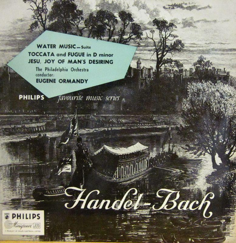 Handel/Bach-Water Music/Toccata-Phillips-10" Vinyl