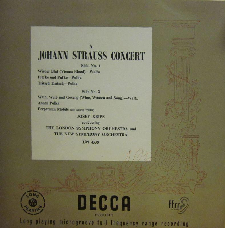 Strauss-A Johann Strauss Concert-Decca-10" Vinyl