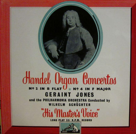 Handel-Organ Concertos-HMV-10" Vinyl