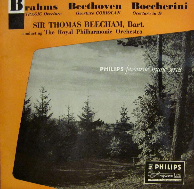 Brahms/Beethoven-Overtures-Phillips-10" Vinyl