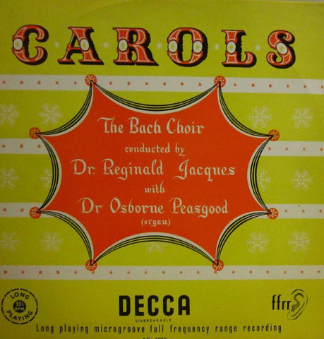 The Bach Choir-Carols Part 2-Decca-10" Vinyl