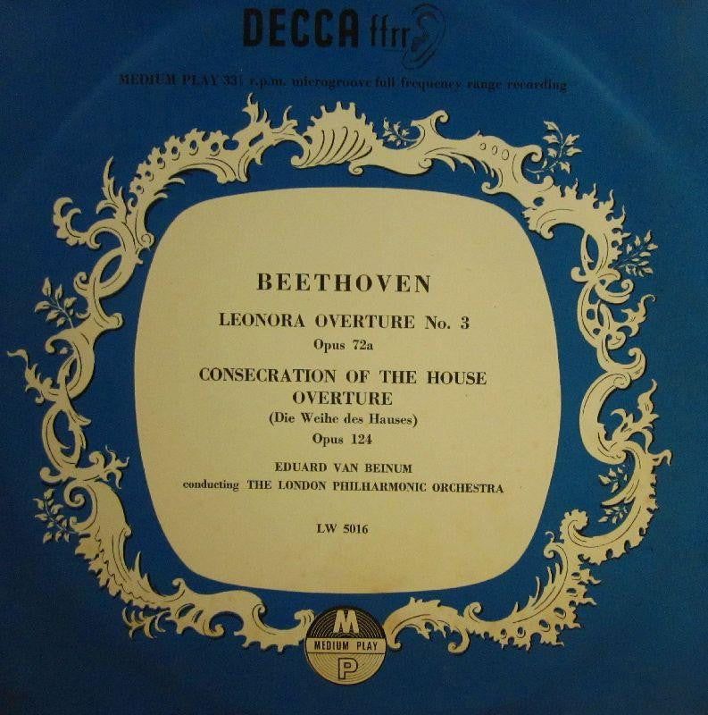 Beethoven-Leonora Overture-Decca-10" Vinyl