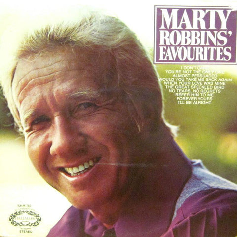 Marty Robbins-Favourites-Hallmark-Vinyl LP