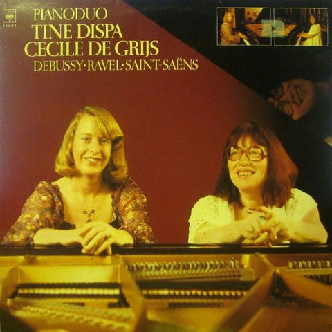 Debussy/Ravel/Saint-Seans-Pianoduo Tine Dispa-CBS-Vinyl LP