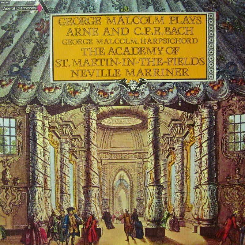 George Malcolm-Plays Arne And Bach-Argo-Vinyl LP