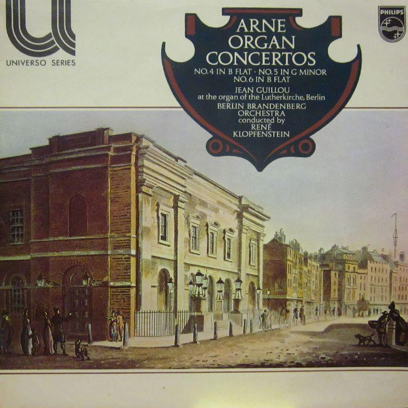 Arne-Organ Concertos No.4 & 5-Philips-Vinyl LP