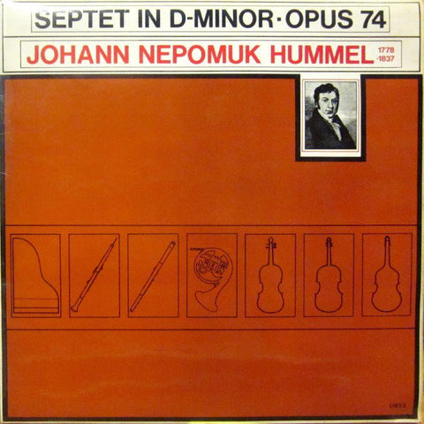Hummel-Septet In D Minor-ORYX-Vinyl LP