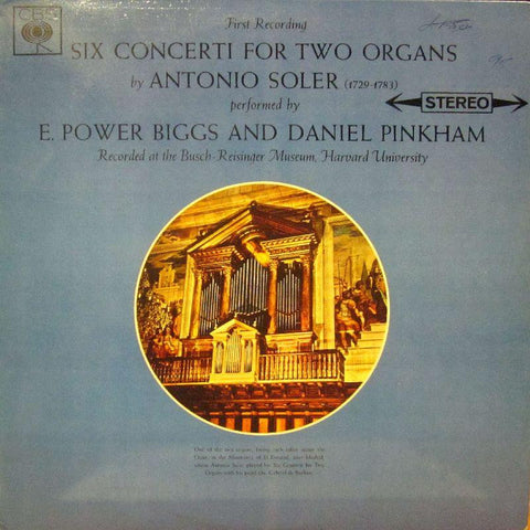 Soler-Six Concerti For Two Organs-CBS-Vinyl LP