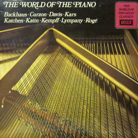The World Of-The Piano-Decca-Vinyl LP