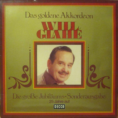 Will Ghale-Das Goldene Akkordeon-Decca-Vinyl LP Gatefold