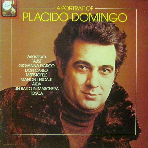 Placido Domingo-A Portrait Of-HMV-Vinyl LP Gatefold