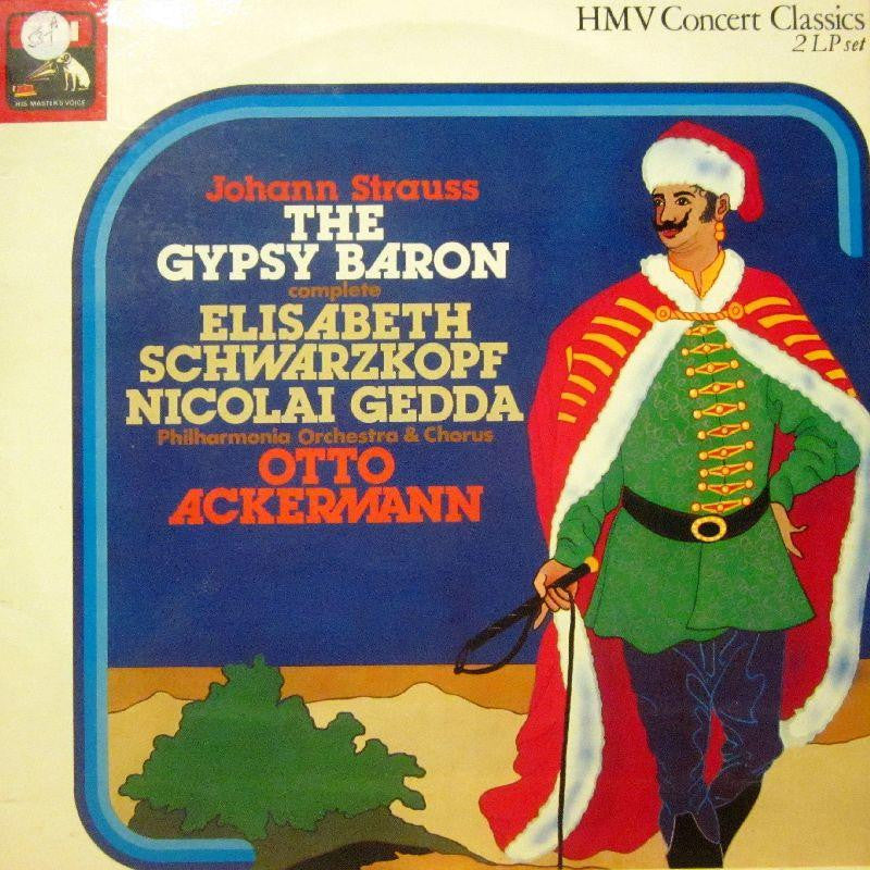 Strauss-The Gypsy Baron-HMV-2x12" Vinyl LP Gatefold