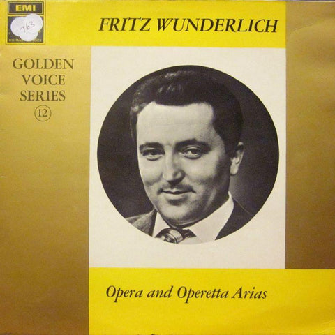 Fritz Wunderlich-Opera And Operetta Arias-HMV-Vinyl LP