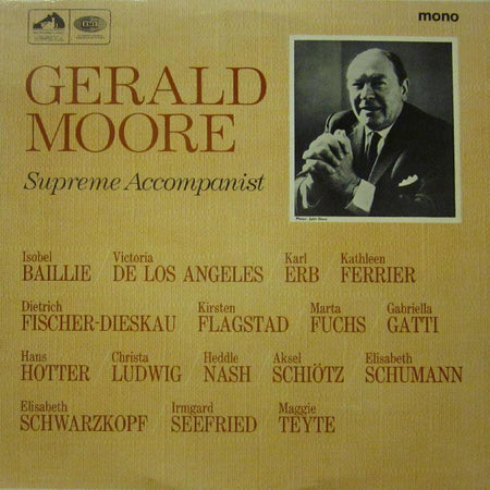 Gerald Moore-Supreme Accompanist-HMV-Vinyl LP