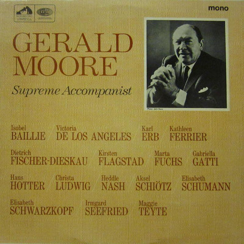 Gerald Moore-Supreme Accompanist-HMV-Vinyl LP