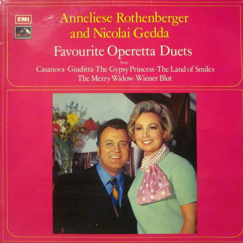 Anneliese Rothenbeger & Nicolai Gedda-Favourite Operetta Duets-HMV-Vinyl LP