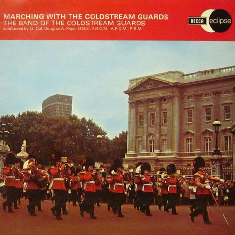 The Band of Colstream Guards-Marching With-Decca-Vinyl LP