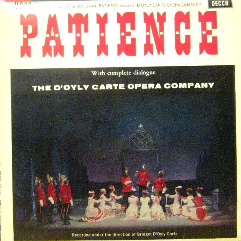 The D'Oyly Carte Opera Company-Patience Record 2-Decca-Vinyl LP