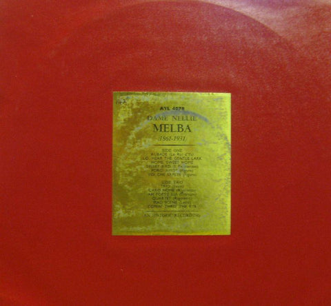 Nellie Melba-Melba-Fidelio-Vinyl LP