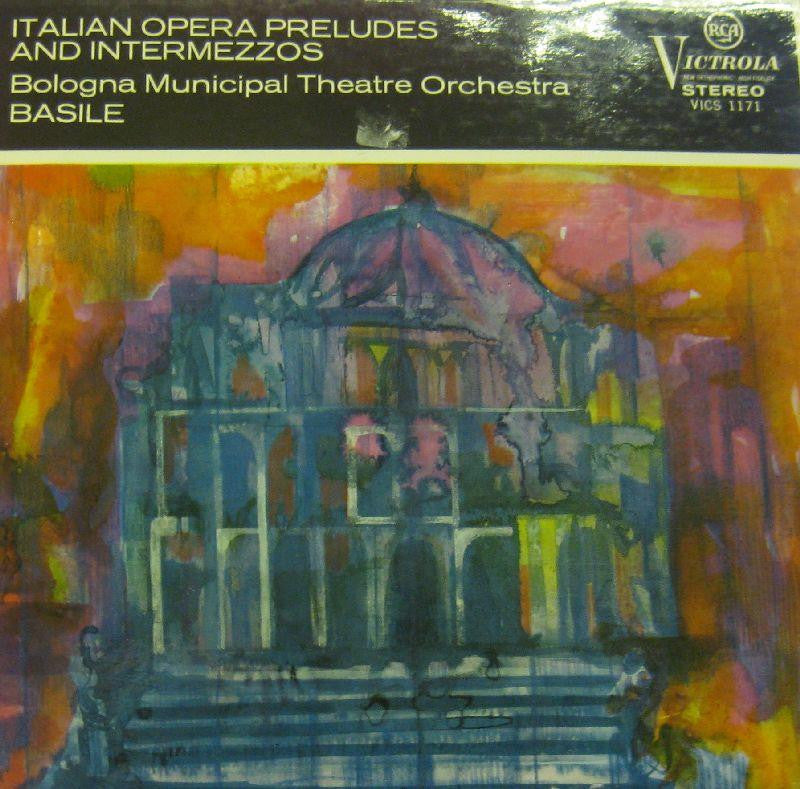 The Bolonga Municipal Theatre Orchestra-Italian Opera Preludes And Intermezzos-RCA-Vinyl LP