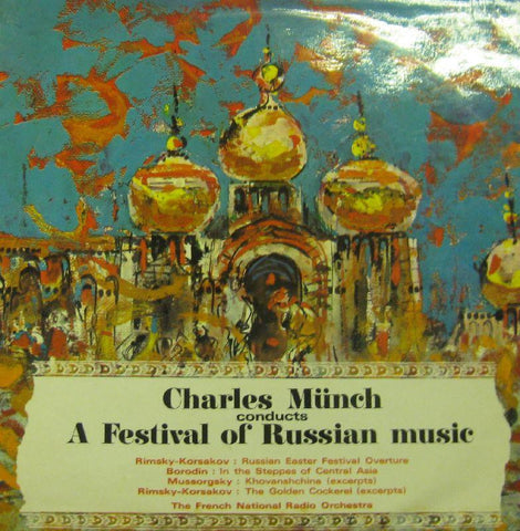 Charles Munch-A Festival Of Russian Music-Concert Hall-Vinyl LP
