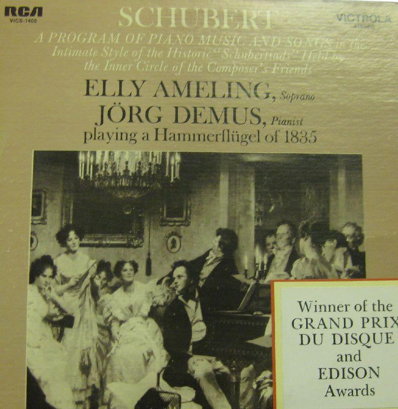 Schubert-A Progam Of Piano Music And Songs-RCA-Vinyl LP