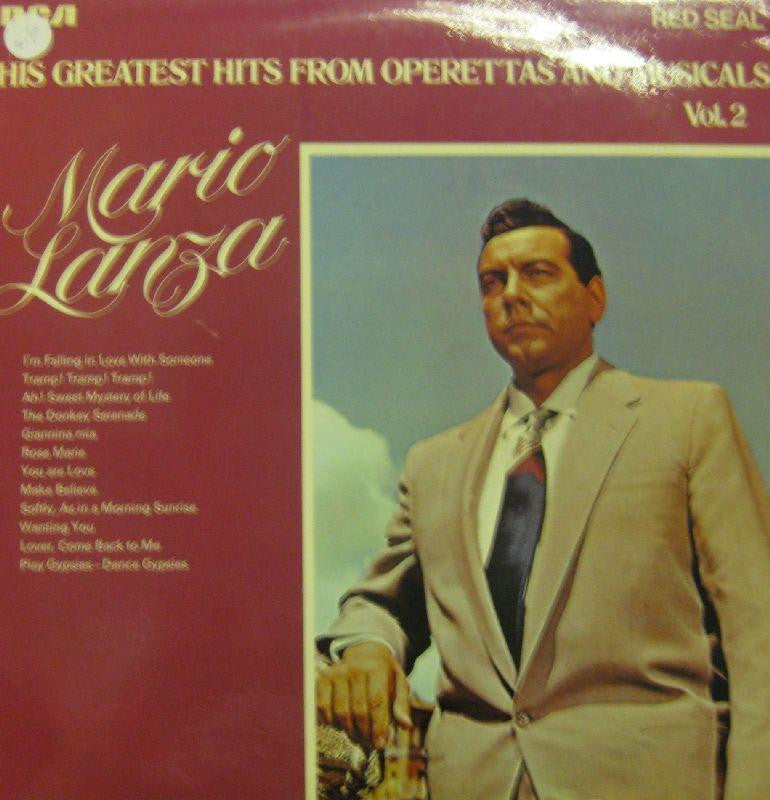 Mario Lanza-His Greatest Hits From Operettas And Musicals Vol.2-RCA-Vinyl LP