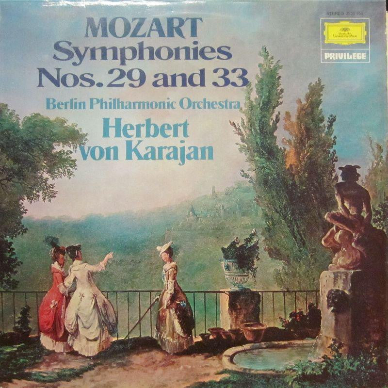 Mozart-Symphonies No. 29 And 33-Deutsche Grammophon-Vinyl LP