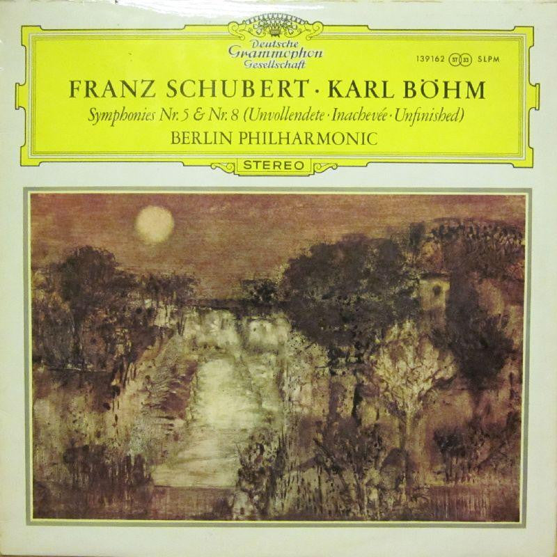 Schubert-Symphonies Nr.5 & 8-Deutsche Grammophon-Vinyl LP