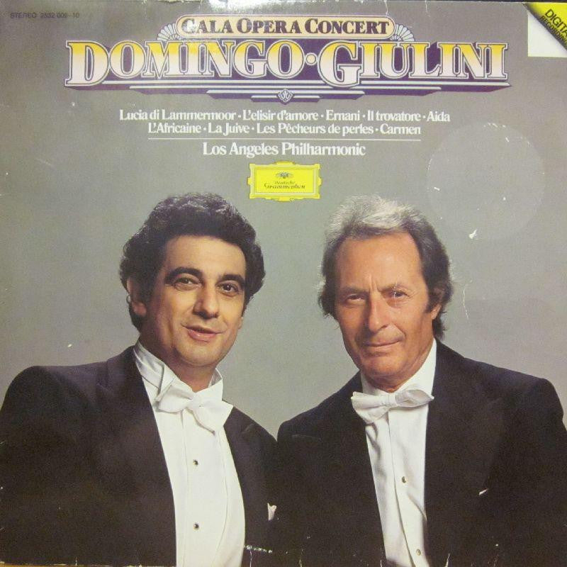 Placido Domingo/Giulini-Gala Opera Concert-Deutsche Grammophon-Vinyl LP
