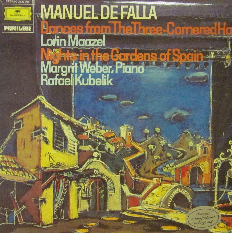 Falla-Dances From The Three Cornered Hat-Deutsche Grammophon-Vinyl LP