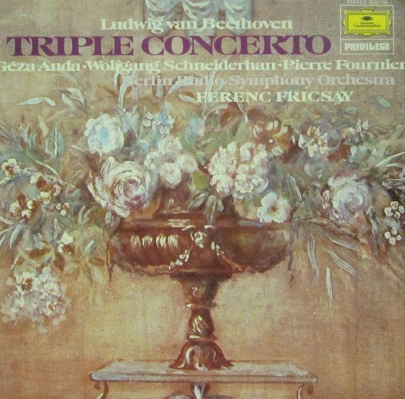 Beethoven-Triple Concerto-Deutsche Grammophon-Vinyl LP