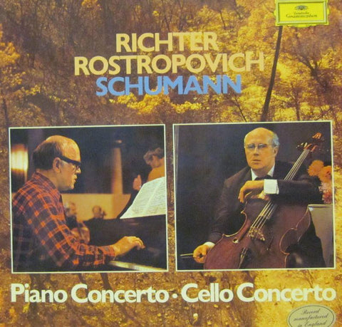 Schumann-Piano Concerto-Deutsche Grammophon-Vinyl LP