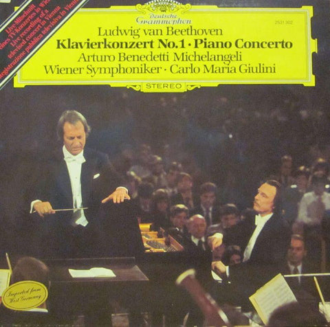 Beethoven-Klavierkonzert Nr.1-Deutsche Grammophon-Vinyl LP