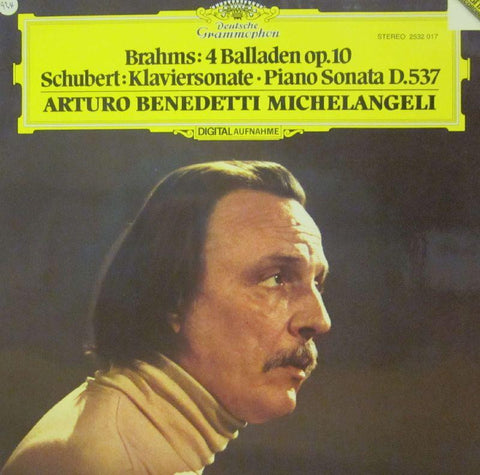 Brahms-4 Balladen Op 10-Deutsche Grammophon-Vinyl LP