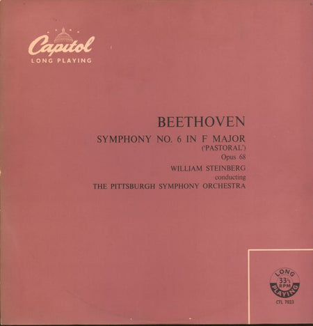 Beethoven-Symphony No.6-Capitol-Vinyl LP