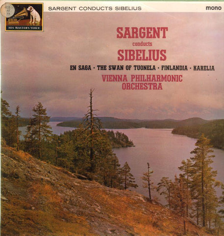 Sir Malcolm Sargent-Conducts Sibelius-HMV-Vinyl LP