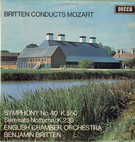 Britten-Conducts Mozart-Decca-Vinyl LP