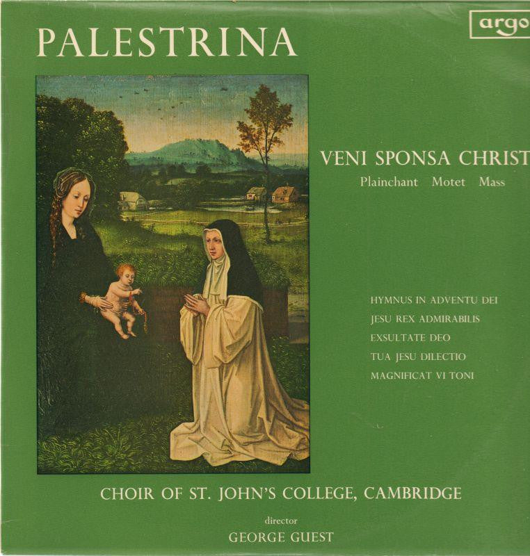 The Choir of St John's College Cambridge-Palestina-Argo-Vinyl LP