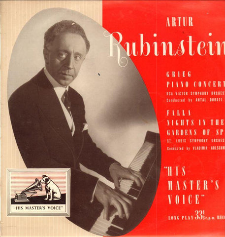 Grieg-Piano Concerto-HMV-Vinyl LP