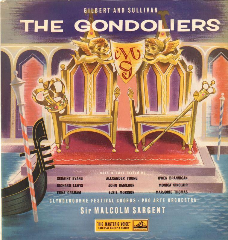 Gilbert And Sullivan-The Gondoliers-HMV-Vinyl LP