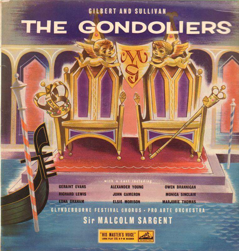 Gilbert And Sullivan-Gondoliers-HMV-Vinyl LP