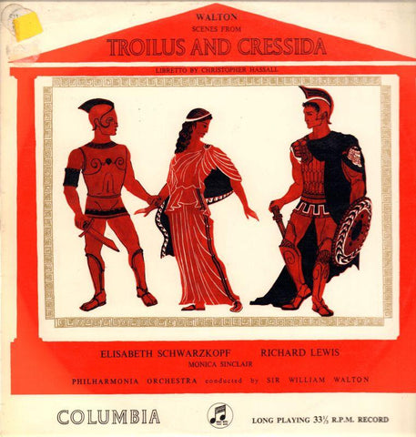 Walton-Troilus And Cressida-Columbia-Vinyl LP