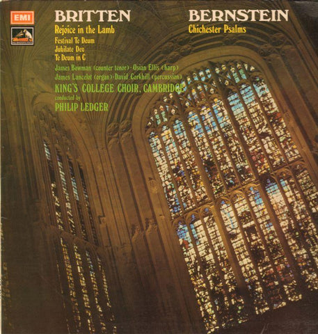 Britten-Rejoice In The Lamb-HMV-Vinyl LP