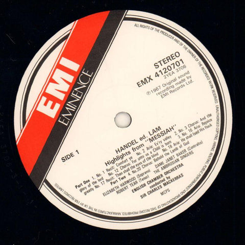 Messiah-EMI-Vinyl LP-Ex/Ex+