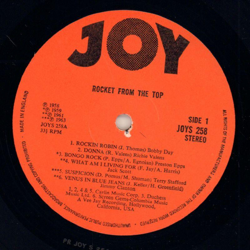 Rocket From The Top-Joy-Vinyl LP-VG/VG+
